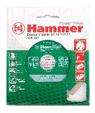 Диск алмазный Hammerflex 206-101 DB SG 115*22мм  сегментный