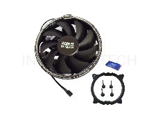 Кулер PCCooler E126M B S775/115X/AM2/2+/AM3/3+/AM4/FM1/FM2/2+ (48 шт/кор, TDP 92W, вент-р 120мм с PWM, Blue LED FAN, 1000-1800RPM, 26.5dBa) Retail Color Box
