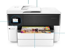 МФУ HP OfficeJet Pro 7740 (G5J38A) Wide Format AiO цветной струйный принтер/копир/сканер/факс, А3, 22/18 стр/мин, ADF, дуплекс, USB, Ethernet, WiFi, белый/черный