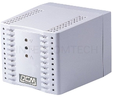  Стабилизатор напряжения Powercom Voltage Regulator, 2000VA, White, Schuko