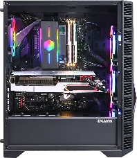 Корпус MIDITOWER ATX W/O PSU Z3 ICEBERG BLACK ZALMAN ( без БП )