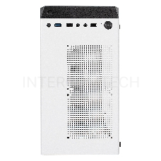 Корпус Miditower Exegate EX294390RUS Mistery Z4 White (ATX, без БП, 2*USB+1*USB3.0, HD аудио, белый, вент. 12 см с RGB подсветкой, пылевые фильтры, боковая панель - закаленное стекло)