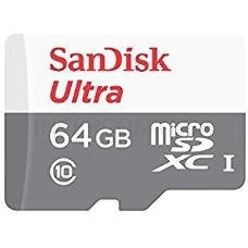 Флеш карта Sandisk Ultra Android microSDXC 64GB 80MB/s Class 10