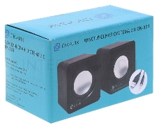 Колонки Oklick OK-331 2.0 черный 6Вт