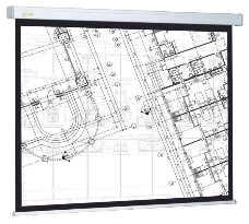 Экран Cactus 124.5x221см Wallscreen CS-PSW-124x221 16:9 настенно-потолочный рулонный белый