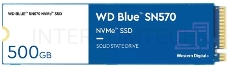 Твердотельный накопитель SSD Western Digital M.2 2280 500GB WDC BLUE SN570 WDS500G3B0C