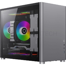 Компьютерный корпус, без блока питания mATX/ Gamemax Spark Black mATX case, black, w/o PSU, w/1xUSB3.0+1xType-C, 1xCombo Audio