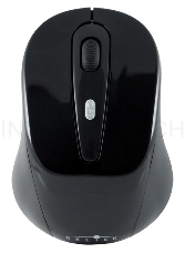 Мышь Oklick 435MW черный оптическая (1600dpi) беспроводная USB (3but)