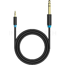 Кабель Vention аудио Jack 6,5 mm M/ 3,5 M - 5 м BABBJ