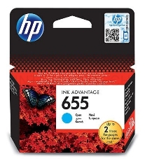 Картридж струйный HP 655 CZ110AE голубой для HP DJ IA 3525/4615/4625/5525/6525 (600стр.)