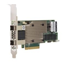 Контроллер MegaRAID 9480-8I8e SGL (05-50031-00), PCIe 3.1 x8 LP, SAS/SATA/NVMe, RAID 0,1,5,6,10,50,60, 16port(2 * int SFF8643 + 2 * ext SFF8644), 4GB Cache, 3516ROC
