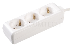 Удлинитель 3х3м с заземл. 16А IP20 У03 2P+PE ИЭК WYP10-16-03-03-Z-N