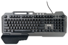 Клавиатура GMNG 720GK черный USB Multimedia for gamer LED (подставка для запястий)
