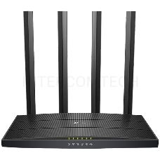 Роутер беспроводной TP-Link Archer C6U AC1200 10/100/1000BASE-TX/4G ready черный