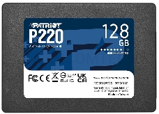 Накопитель SSD Patriot P220 128GB, SATA 2.5, P220S128G25, 550/480, RET