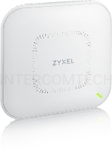 Гибридная точка доступа Zyxel NebulaFlex Pro WAX650S, W-Fi 6, 802.11a/b/g/n/ac/ax (2,4 и 5 ГГц), MU-MIMO, Smart Antenna, внутренние антенны 4x4, до 1200+2400 Мбит/с, 1xLAN 5GE, 1xLAN GE, PoE, защита о