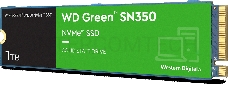 Твердотельный накопитель SSD Western Digital WD Green SN350 NVMe WDS100T3G0C 1ТБ M2.2280 (QLC)