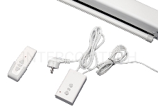 Экран Cinema SOK SCPSM-360x200FG-ED90 16:9 163 Pro настенно-потолочный, моторизованный, 360x200см, фибергласс, белый корпус, экстрадроп 90см