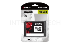 Твердотельный накопитель Kingston 480GB SSDNow DC500R (Read-Centric) SATA 3 2.5 (7mm height) 3D TLC