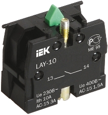 Блок контактный 1з для LAY5 ИЭК BDK21