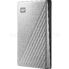 Внешний жёсткий диск WD My Passport Ultra (Metal Edition) WDBC3C0020BSL-WESN 2TB 2,5 USB 3.1/USB-C silver (E1B)