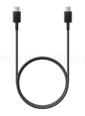 Кабель SAMSUNG TYPE-C TO TYPE-C 1M EP-DA705BBEGWW BLACK