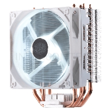 Кулер для процессора Cooler Master CPU Cooler Hyper 212 LED White Edition, 600 - 1600 RPM, 150W, White LED fan, Full Socket Support