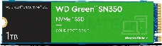 Твердотельный накопитель SSD Western Digital WD Green SN350 NVMe WDS100T3G0C 1ТБ M2.2280 (QLC)