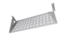 Полка перфорированная консольная 2U, глубина 200 мм, [ МС-20 ]