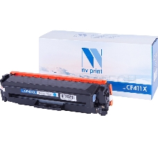Картридж NVPrint совместимый для LJ Pro M477fdn/M477fdw/M477fnw/M452dn/M452nw  CF411X Cyan (5 000k)