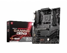 Материнская плата MSI B550 GAMING GEN3 Soc-AM4 AMD B550 4xDDR4 ATX AC`97 8ch(7.1) GbLAN RAID+DVI+HDMI