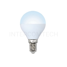 Лампа светодиодная VOLPE LED-G45-6W/NW/E14/FR/O  6Вт Е14 G45