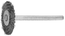Кордщетка ЗУБР 35931  радиальная нержавеющая сталь на шпильке d20x 3.2мм L42мм 1шт.