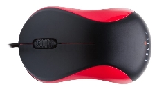 Мышь Oklick 115S for Notebooks Black/Red Optical 1000DPI USB