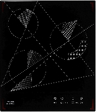 Варочная панель электрическая Krona FIDATO 45 BL