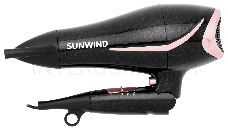 Фен SunWind SUHD 550 2200Вт черный/розовое золото