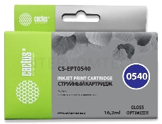 Картридж струйный Cactus CS-EPT0540 прозрачный для Epson Stylus Photo R800/ R1800 (16,2ml)