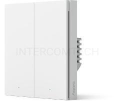 Умный выключатель двухклавишный Aqara Smart Wall Switch H1 (WS-EUK02)