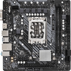 Материнская плата Asrock H610M-HVS Soc-1700 Intel H610 2xDDR4 mATX AC`97 8ch(7.1) GbLAN RAID+VGA+HDMI