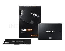 Накопитель SSD Samsung 250GB 870 EVO, V-NAND 3-bit MLC, MGX, 2.5 SATA 6Gb/s, R560/W530, IOPs 98000/88000