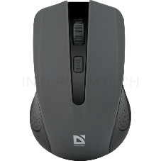 Мышь Defender Accura MM-935 Grey USB 52936 {Беспроводная оптическая мышь, 4 кнопки,800-1600 dpi}