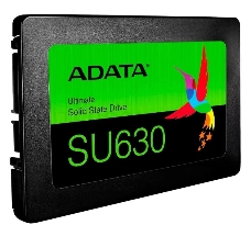 Накопитель  2.5; 1.92TB ADATA SU630SS Client SSD ASU630SS-1T92Q-R SATA 6Gb/s, 520/450, IOPS 40/65K, MTBF 1.5M, 3D QLC, 400TBW, RTL