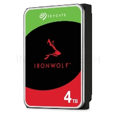 Жесткий диск Seagate 4TB Ironwolf (ST4000VN006) {SATA 6.0Gb/s, 7200 rpm, 256mb buffer, 3.5,для NAS}