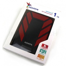 Внешний жесткий диск 2Tb Adata HD710P AHD710P-2TU31-CRD черный/красный (2.5 USB3.0)