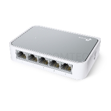 Коммутатор TP-Link SOHO  TL-SF1005D Коммутатор 5-port 10/100M mini Desktop Switch, 5 10/100M RJ45 ports, Plastic case