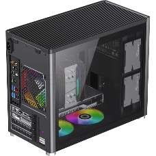 Компьютерный корпус, без блока питания mATX/ Gamemax Spark Grey mATX case, grey, w/o PSU, w/1xUSB3.0+1xType-C, 1xCombo Audio