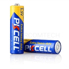 Солевой элемент питания PKCELL R6P-4B тип - AA 4 шт в блистере