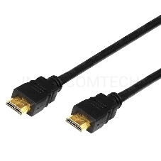 Кабель Proconnect (17-6206-6) Шнур  HDMI - HDMI  gold  5М  с фильтрами  (PE bag) 