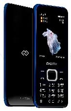 Мобильный телефон Digma LINX B280 32Mb черный моноблок 2.8 240x320 0.08Mpix GSM900/1800