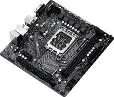 Материнская плата Asrock H610M-HVS Soc-1700 Intel H610 2xDDR4 mATX AC`97 8ch(7.1) GbLAN RAID+VGA+HDMI